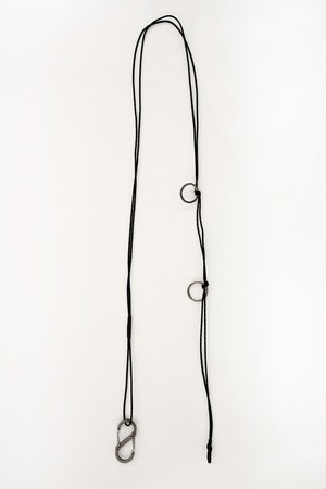 CARABINER CORD BELT (Black)