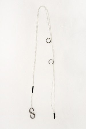 CARABINER CORD BELT (White)