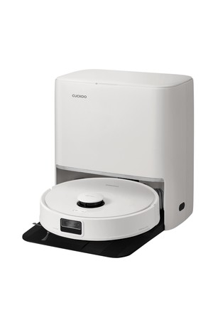 쿠쿠 파워클론 로봇청소기 AI Pro 올인원 스테이션 CRVC-BAC1010TNW