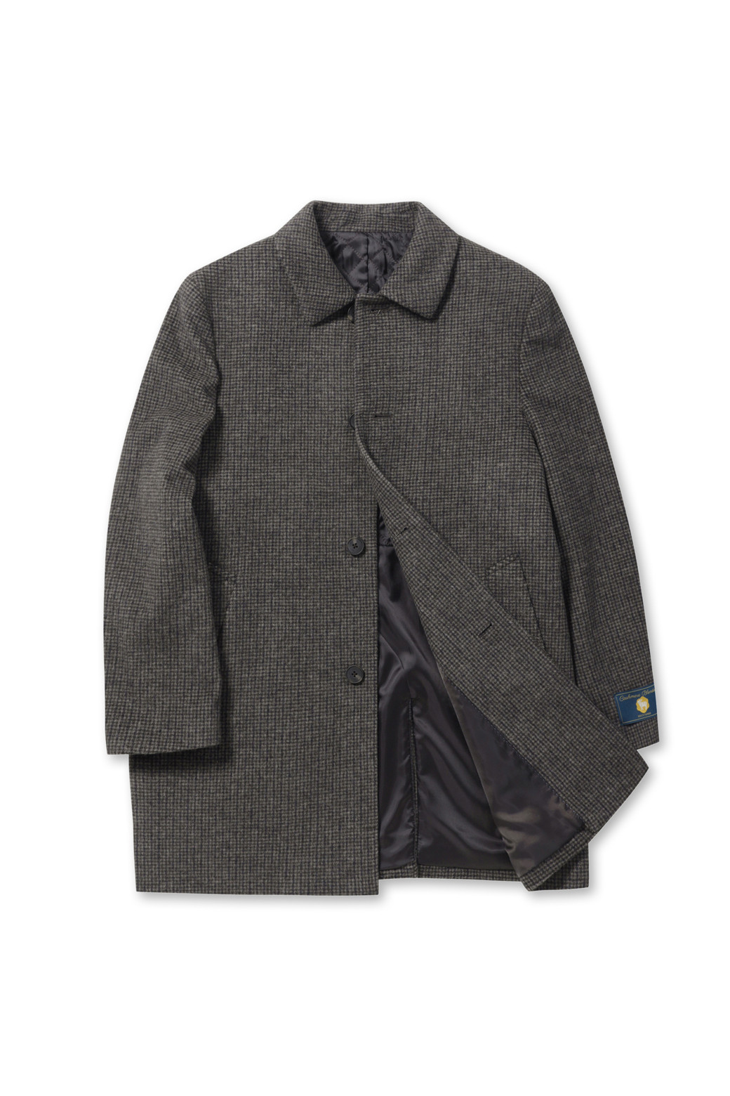 BRENTWOOD - 코트 - 울/캐시미어 블렌디드 하프 코트