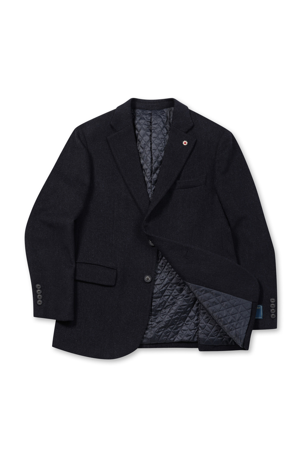 BRENTWOOD - 수트/블레이저자켓 - 울캐시미어 브러쉬드 퀼팅 자켓