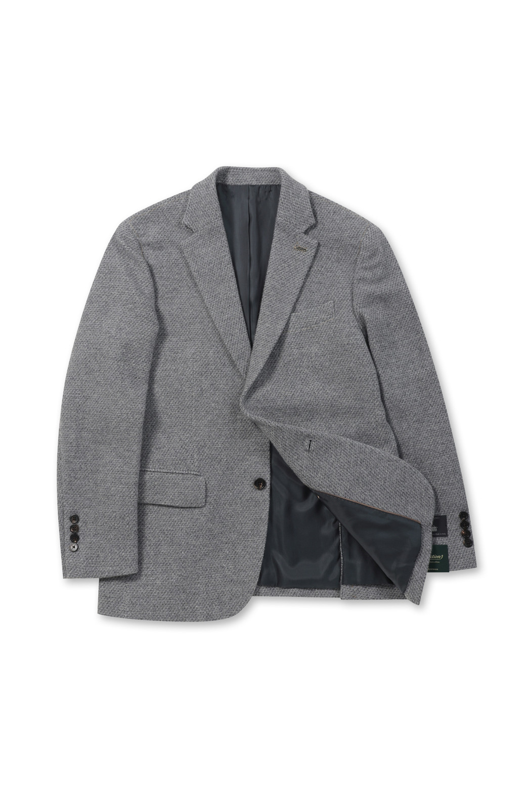 BRENTWOOD - 수트/블레이저자켓 - [셀렉션] 울블렌디드 투톤 조직 자켓