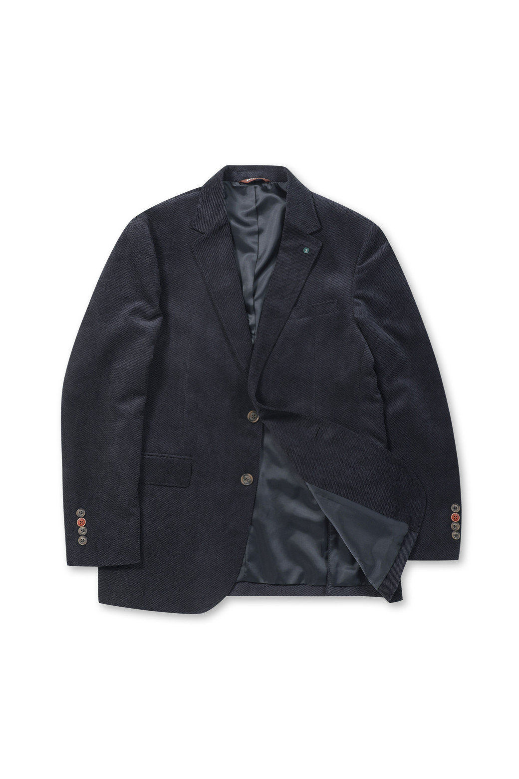 BRENTWOOD - 수트/블레이저자켓 - 미니멀 조직 솔리드 자켓