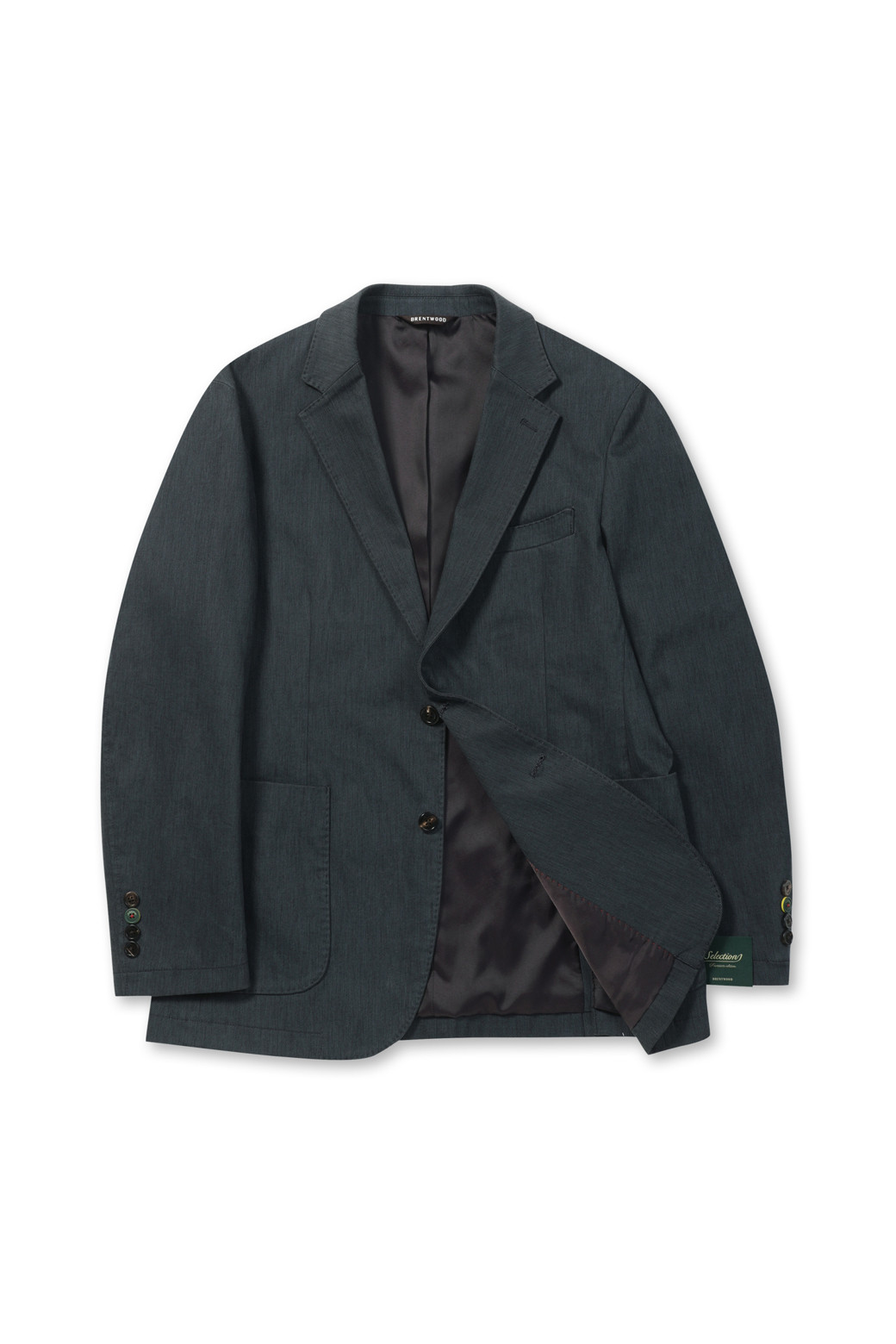 BRENTWOOD - 수트/블레이저자켓 - [셀렉션] 트윌 조직 코튼 워싱 자켓