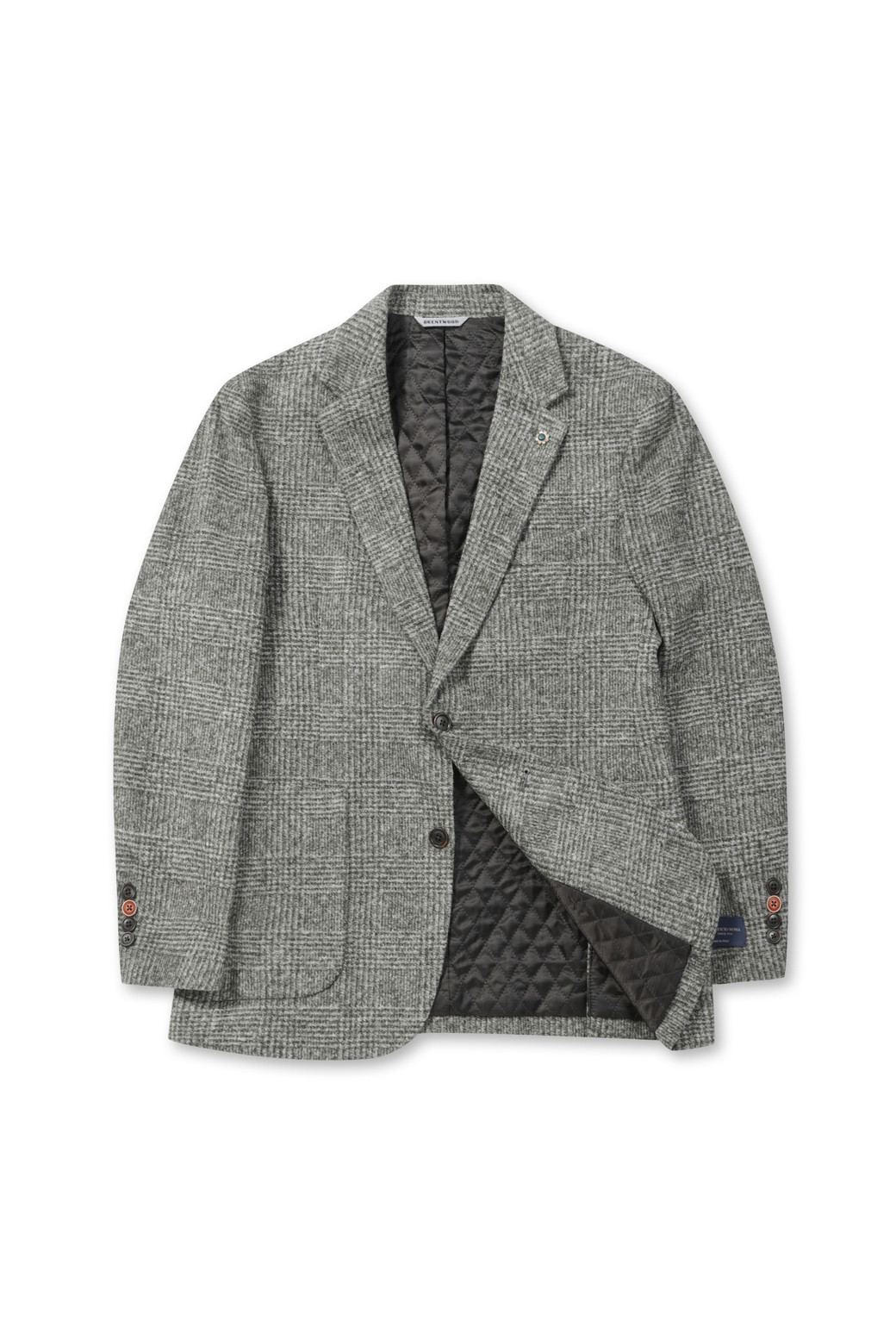 BRENTWOOD - 수트/블레이저자켓 - 울저지 글렌체크 자켓