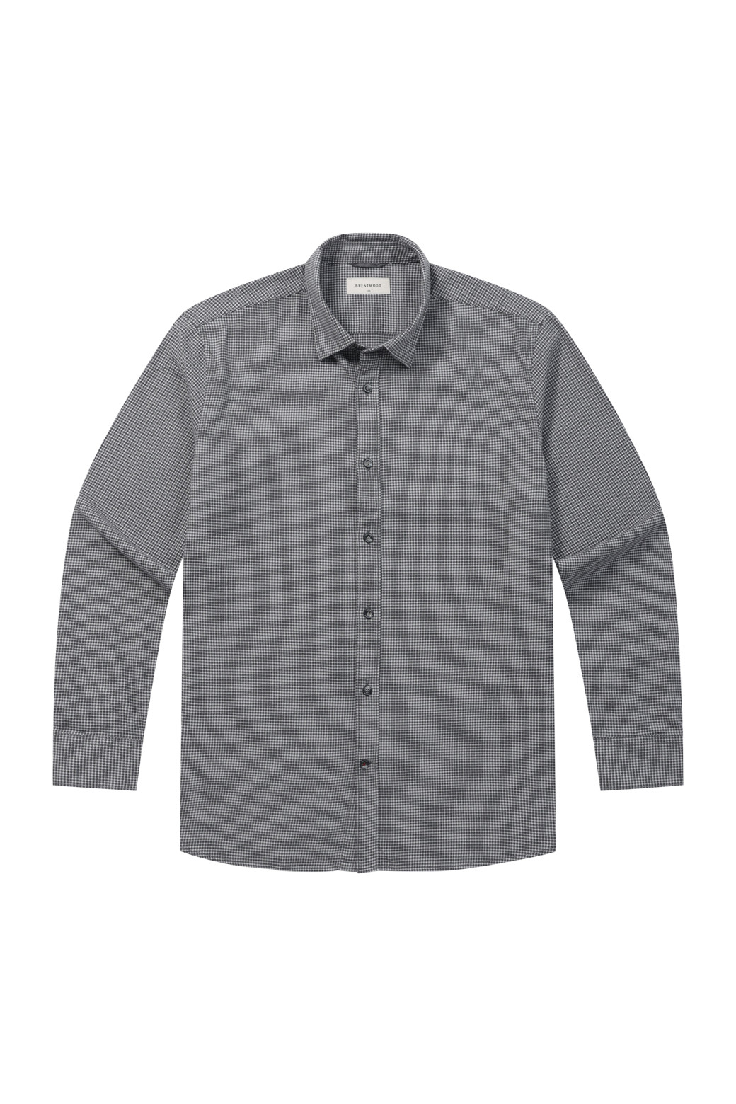 BRENTWOOD - 긴팔셔츠 - 솔리드 코튼 캐주얼셔츠
