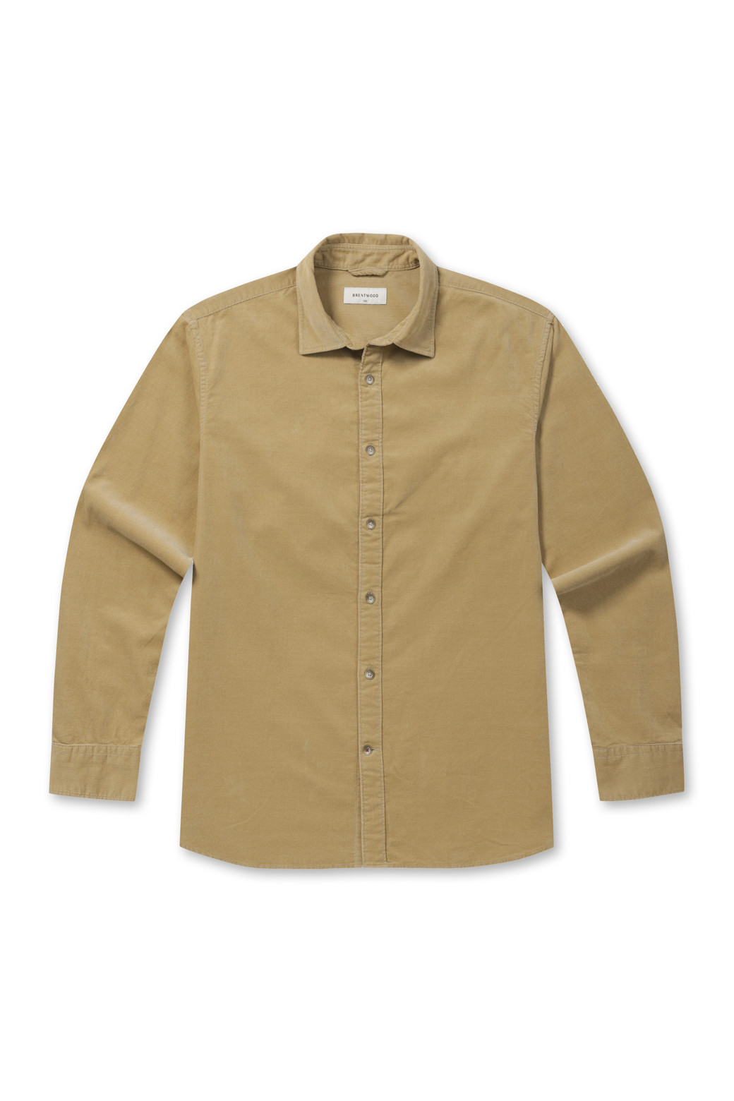 BRENTWOOD - 긴팔셔츠 - 솔리드 코듀로이 캐주얼셔츠