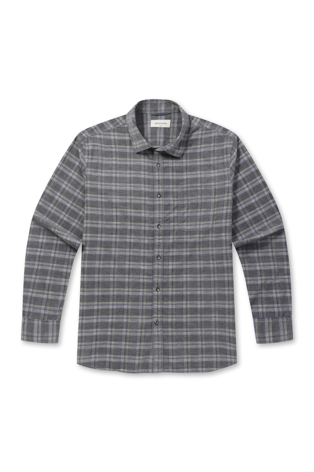 BRENTWOOD - 긴팔셔츠 - 체크 코듀로이 캐주얼셔츠