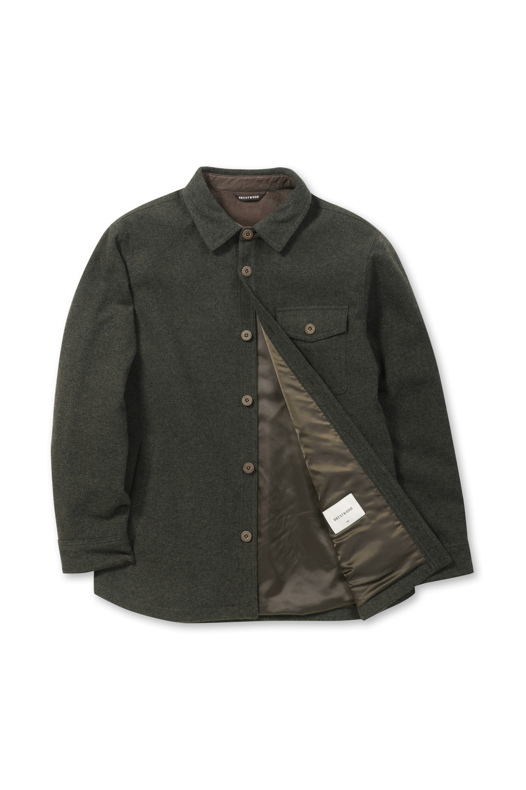 BRENTWOOD - 긴팔셔츠 - 퀼팅 셔켓