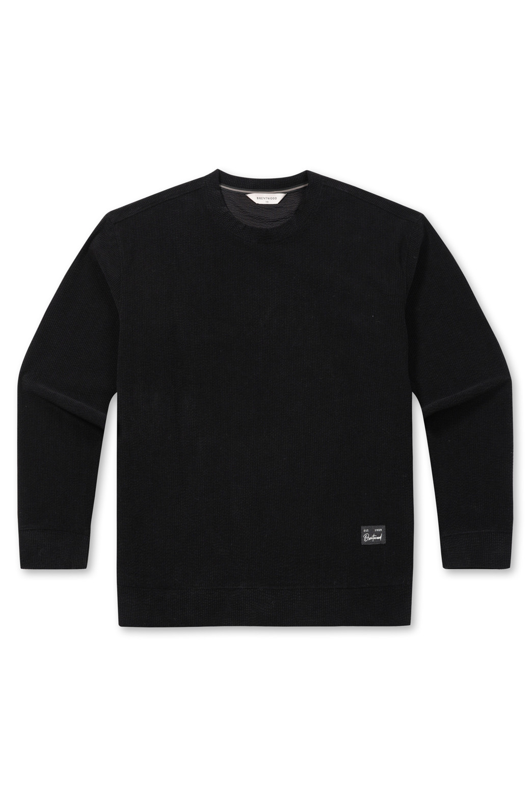BRENTWOOD - 스웨트셔츠 - [페트리코] 웨일 조직 스웻셔츠