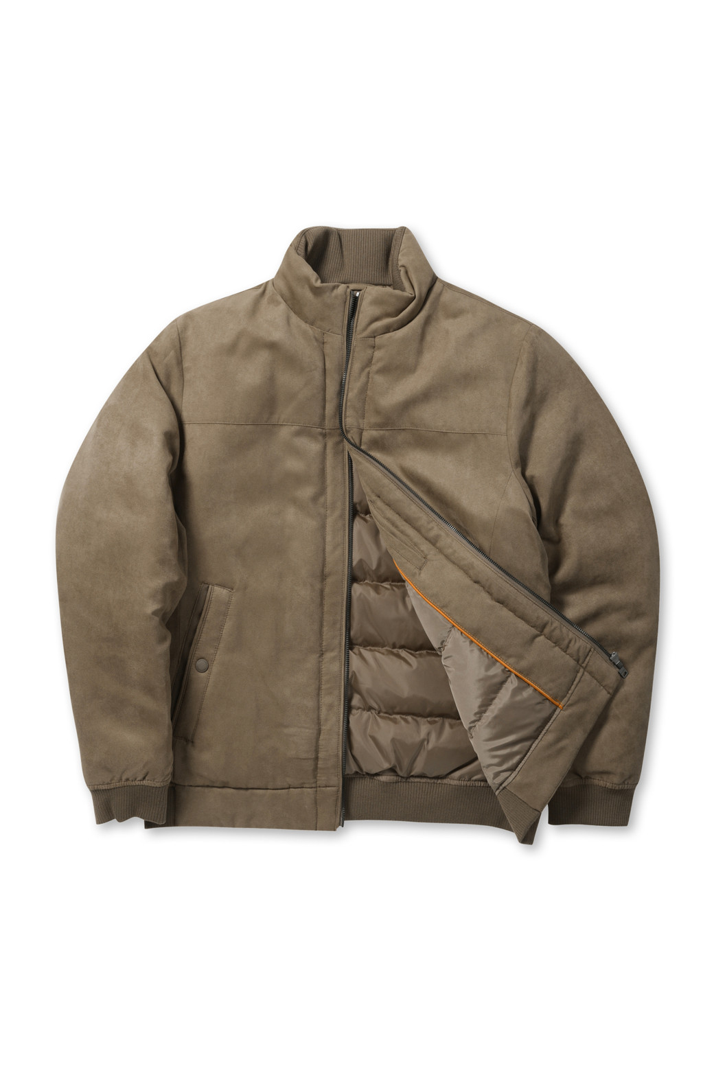 BRENTWOOD - 다운/패딩 - 스웨이드 다운 블루종