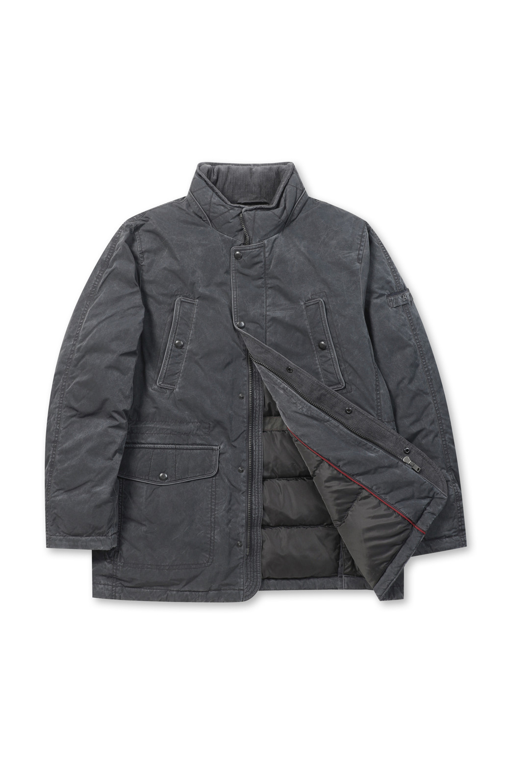 BRENTWOOD - 다운/패딩 - 피그먼트 워싱 다운 사파리