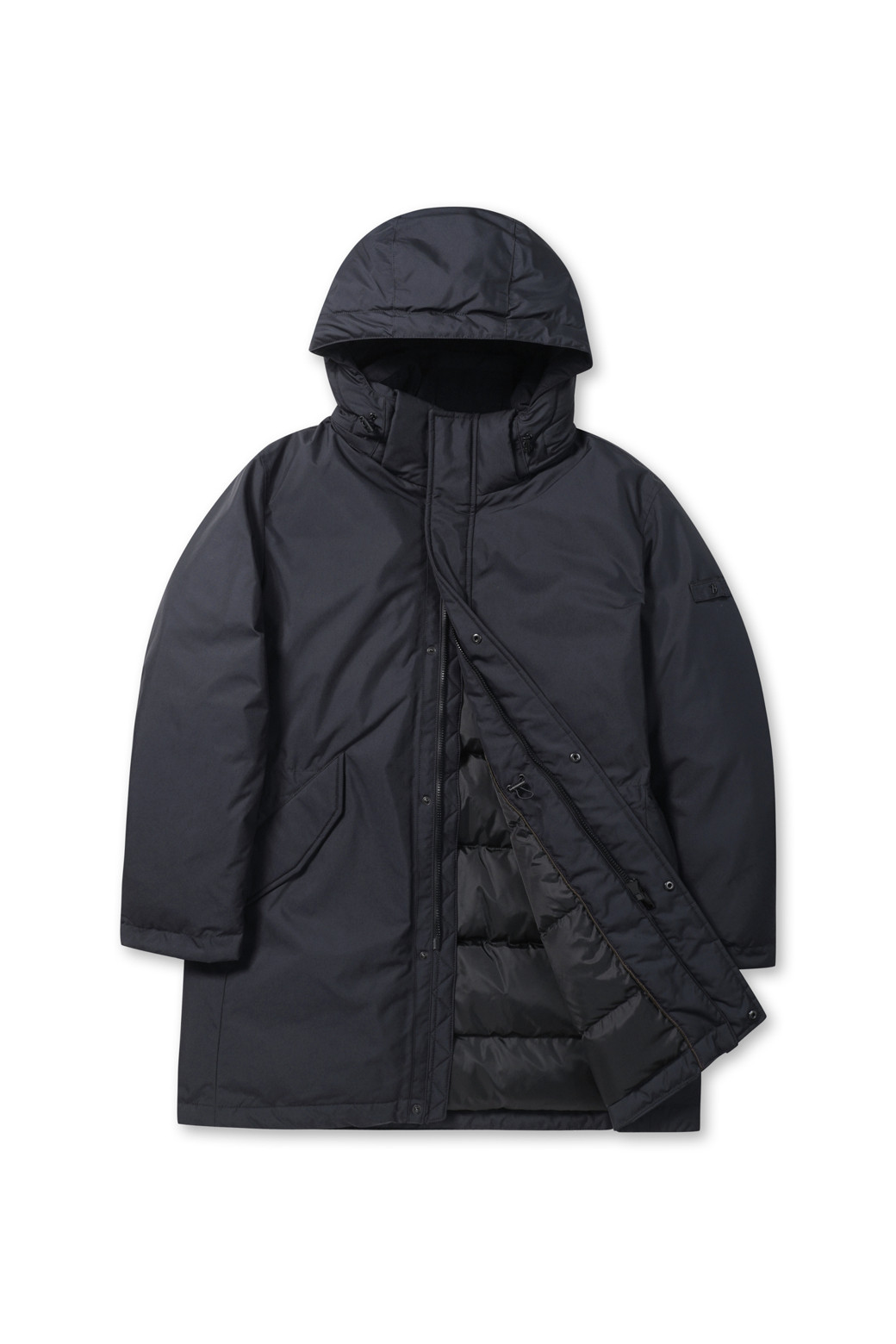 BRENTWOOD - 다운/패딩 - 후드 탈착 다운 사파리