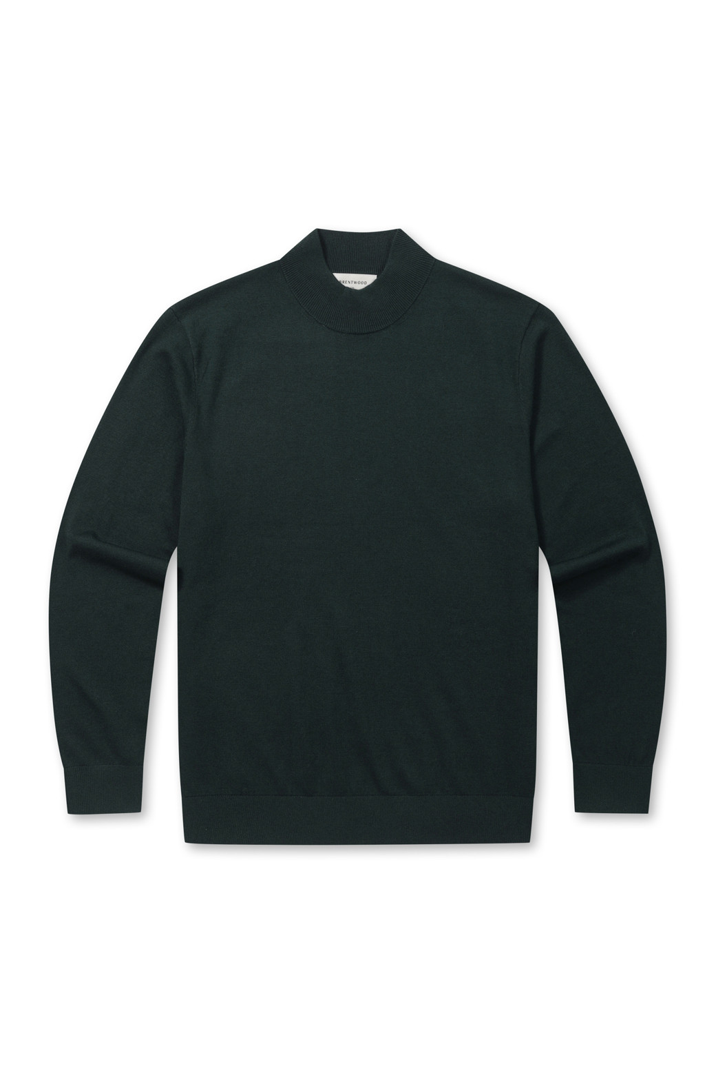 BRENTWOOD - 스웨터 - [에센셜스] 솔리드 워셔블 하프터틀넥 스웨터