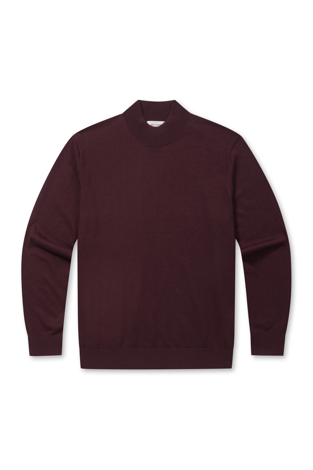 BRENTWOOD - 스웨터 - [에센셜스] 솔리드 워셔블 하프터틀넥 스웨터