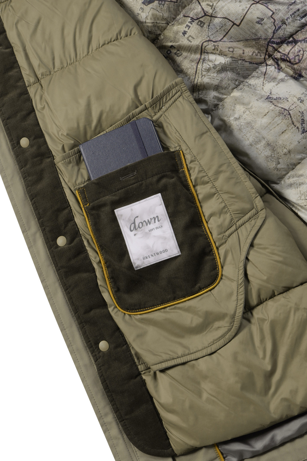 BRENTWOOD - 코트 - [이노버] 베이직 3-way 다운 코트