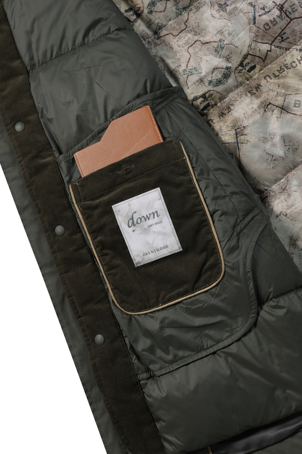 BRENTWOOD - 코트 - [이노버] 베이직 3-way 다운 코트