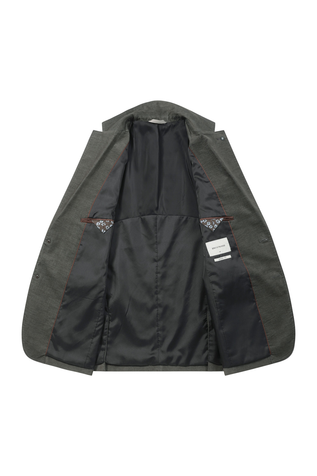 BRENTWOOD - 수트/블레이저자켓 - [코지] 솔리드 코튼 워싱 자켓 (SET-UP)