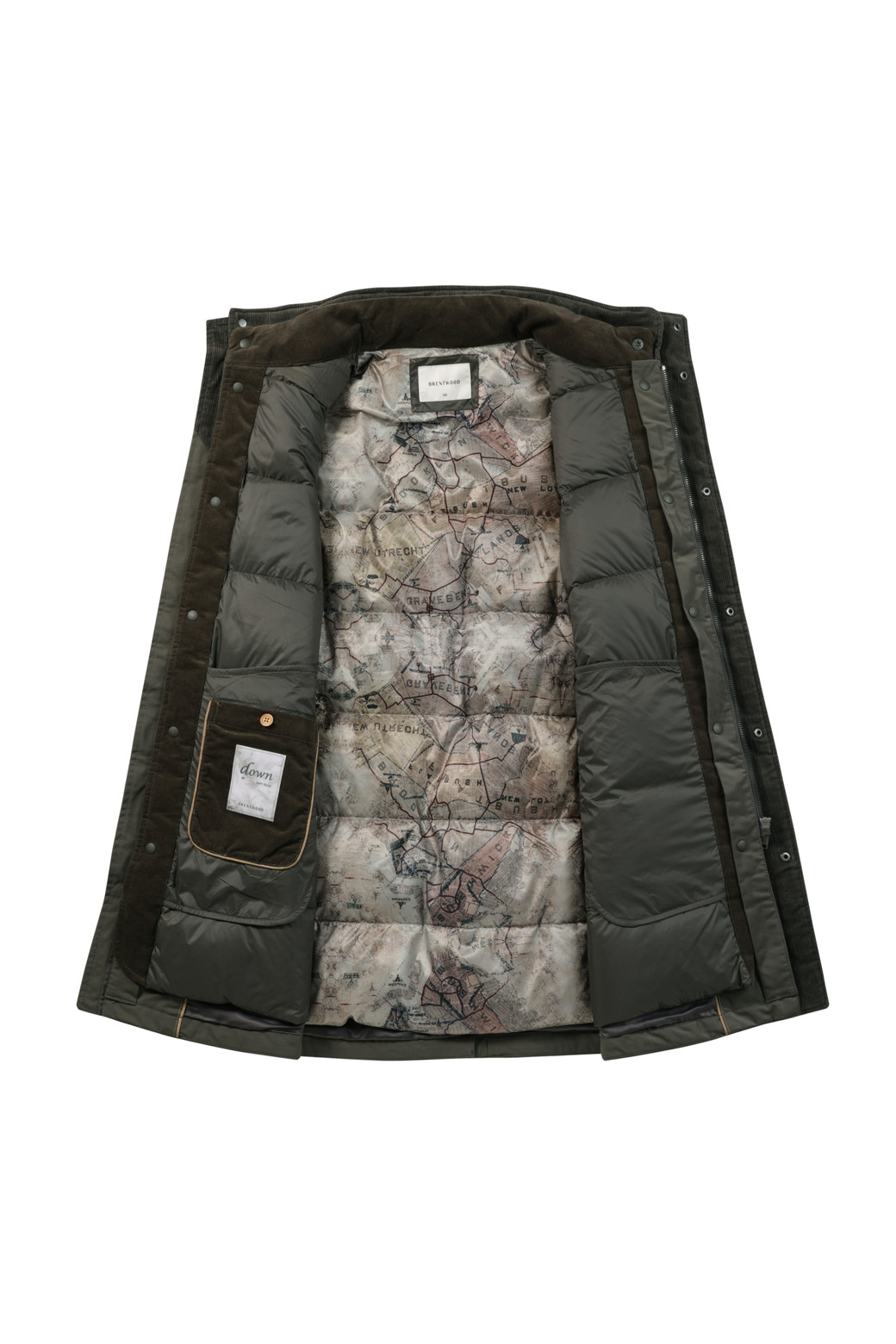 BRENTWOOD - 코트 - [이노버] 베이직 3-way 다운 코트