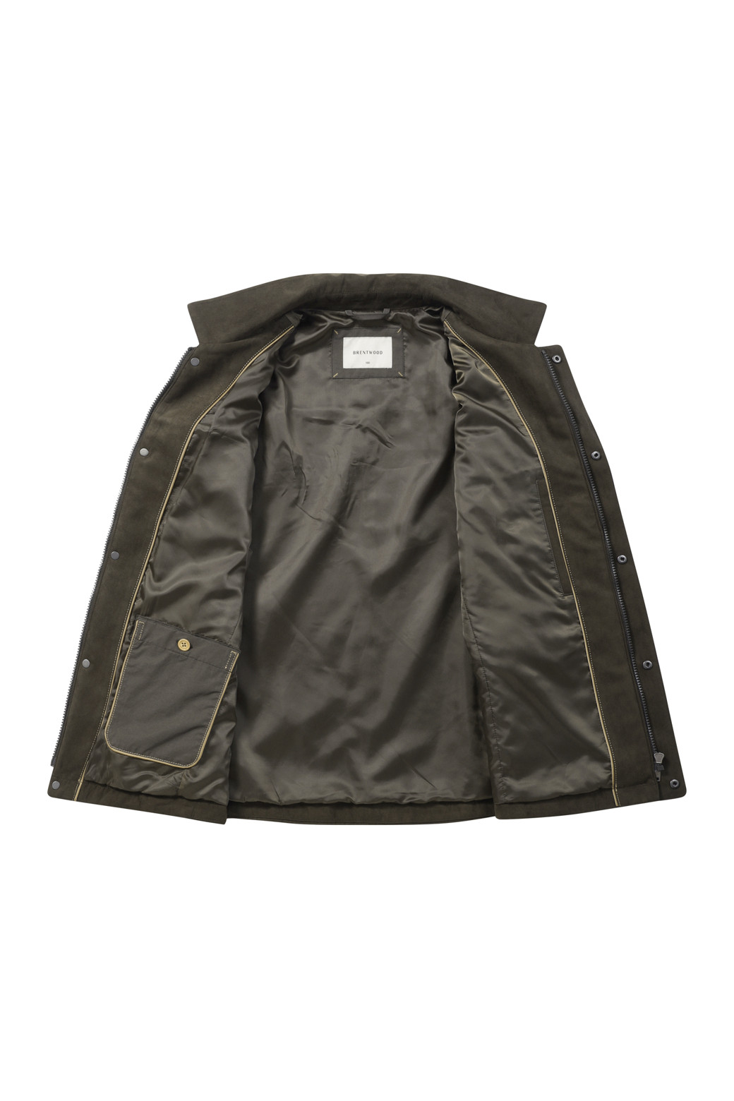 BRENTWOOD - 블루종/점퍼 - 스웨이드 트러커