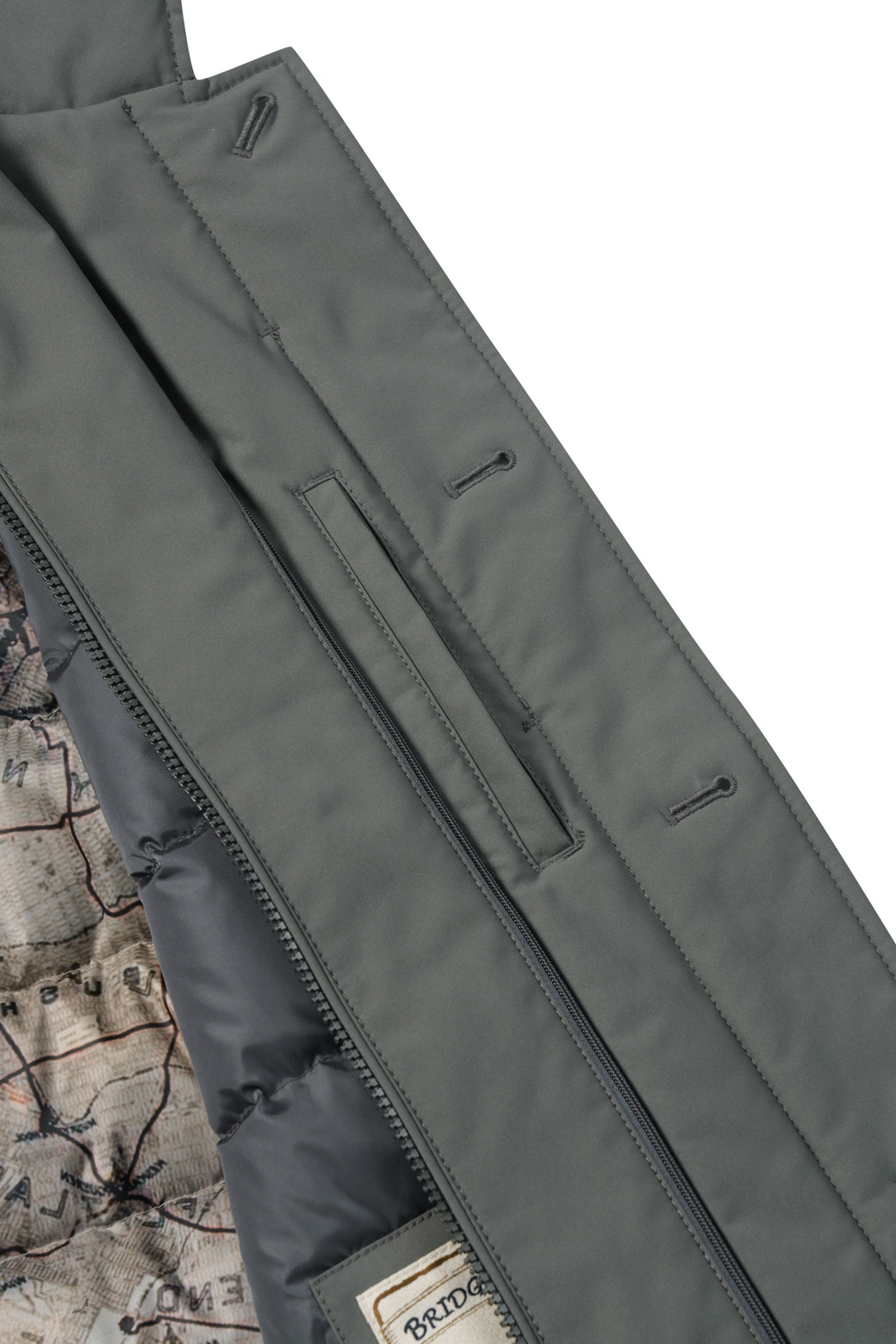 BRENTWOOD - 다운/패딩 - [브릿지포트] 비즈 다운 자파리