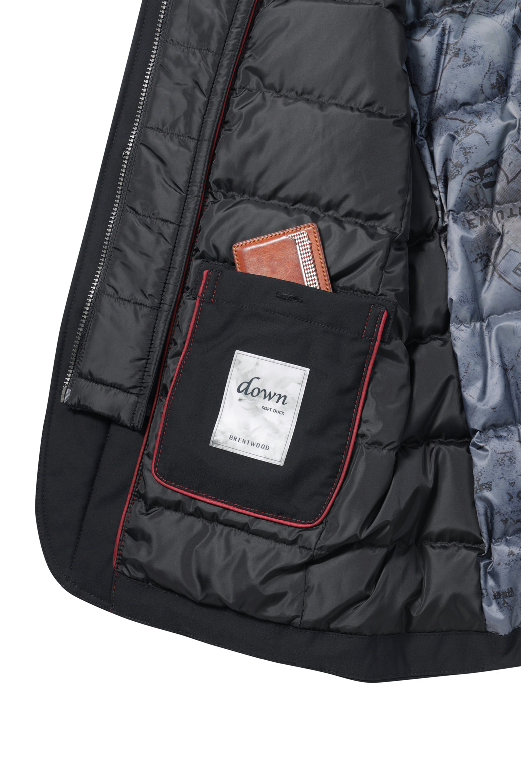 BRENTWOOD - 다운/패딩 - [브릿지포트] 비즈 다운 자파리
