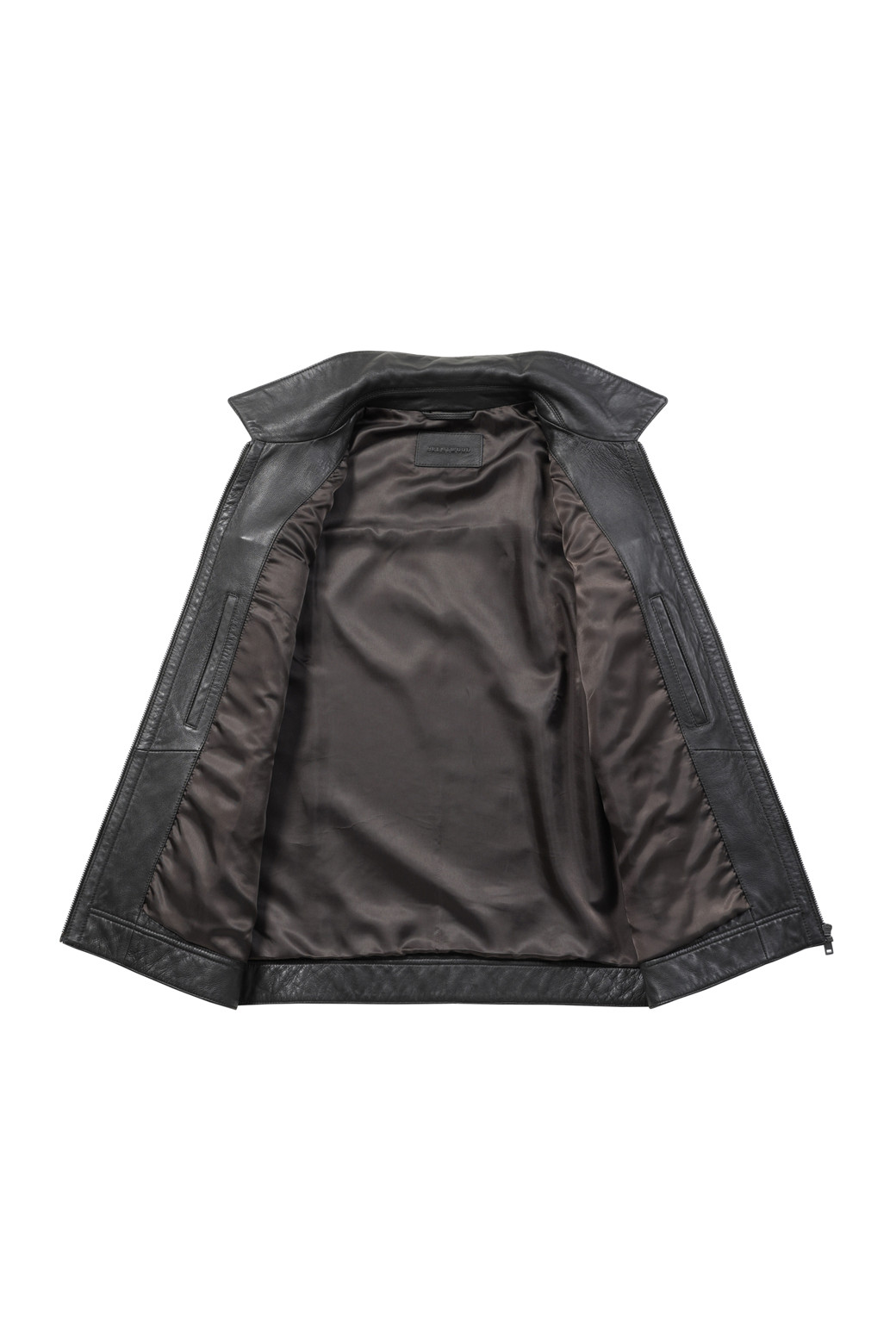 BRENTWOOD - 블루종/점퍼 - [볼더레더] 세미베지터블 양가죽 트러커