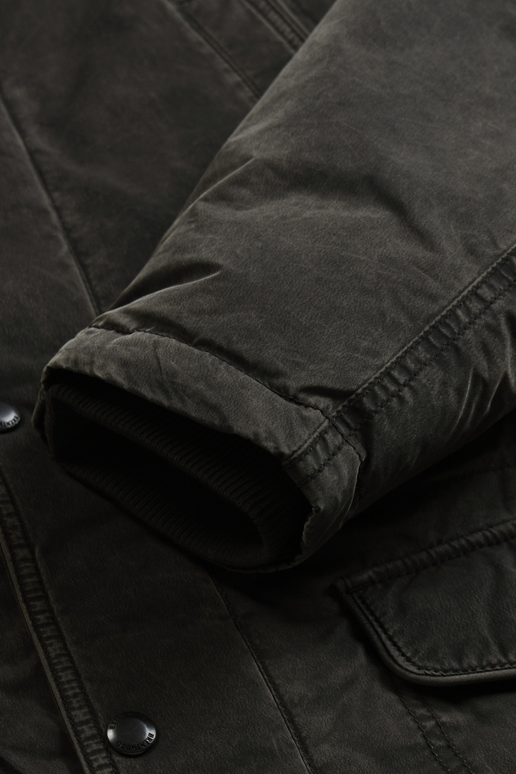 BRENTWOOD - 다운/패딩 - 피그먼트 워싱 다운 사파리