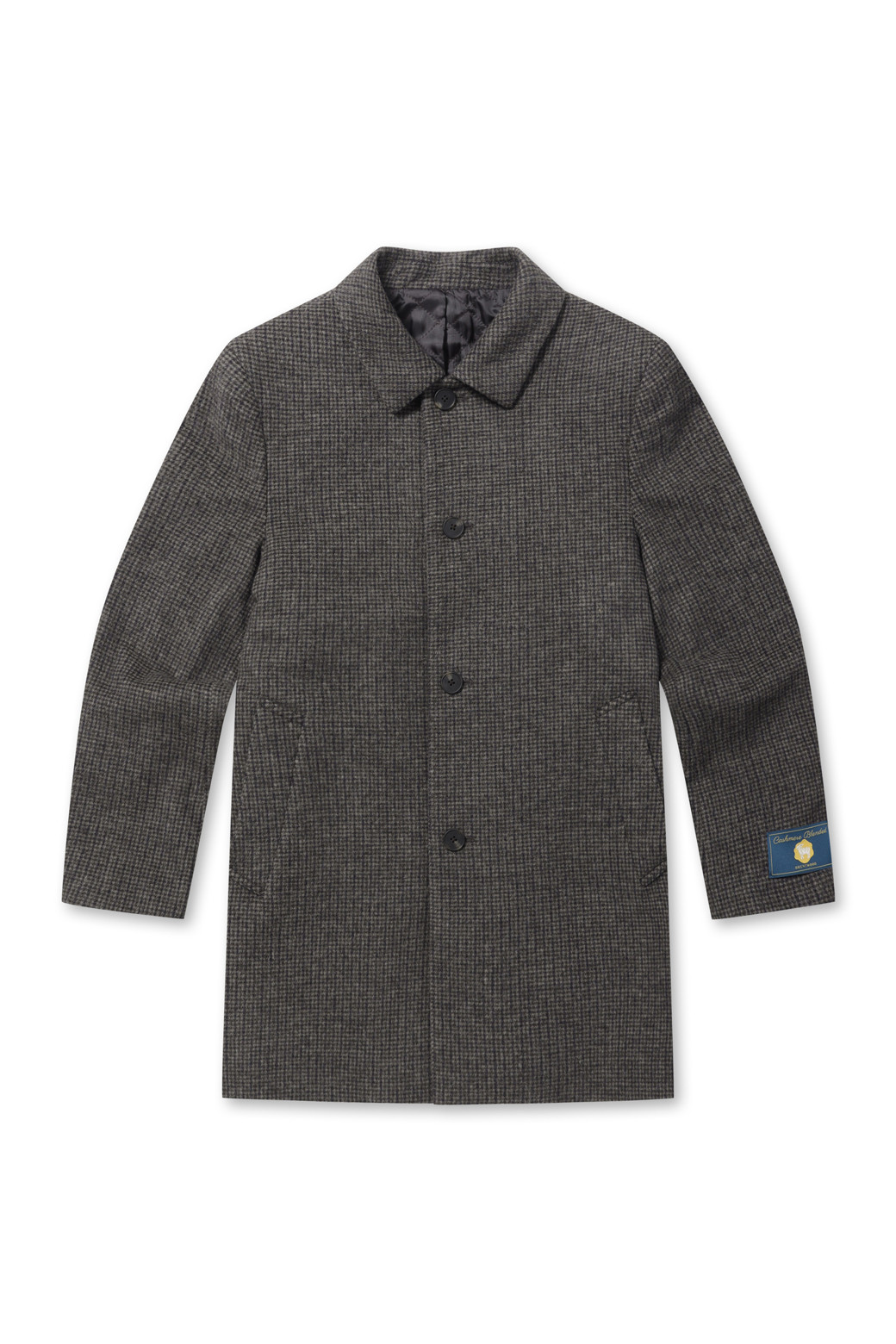 BRENTWOOD - 코트 - 울/캐시미어 블렌디드 하프 코트