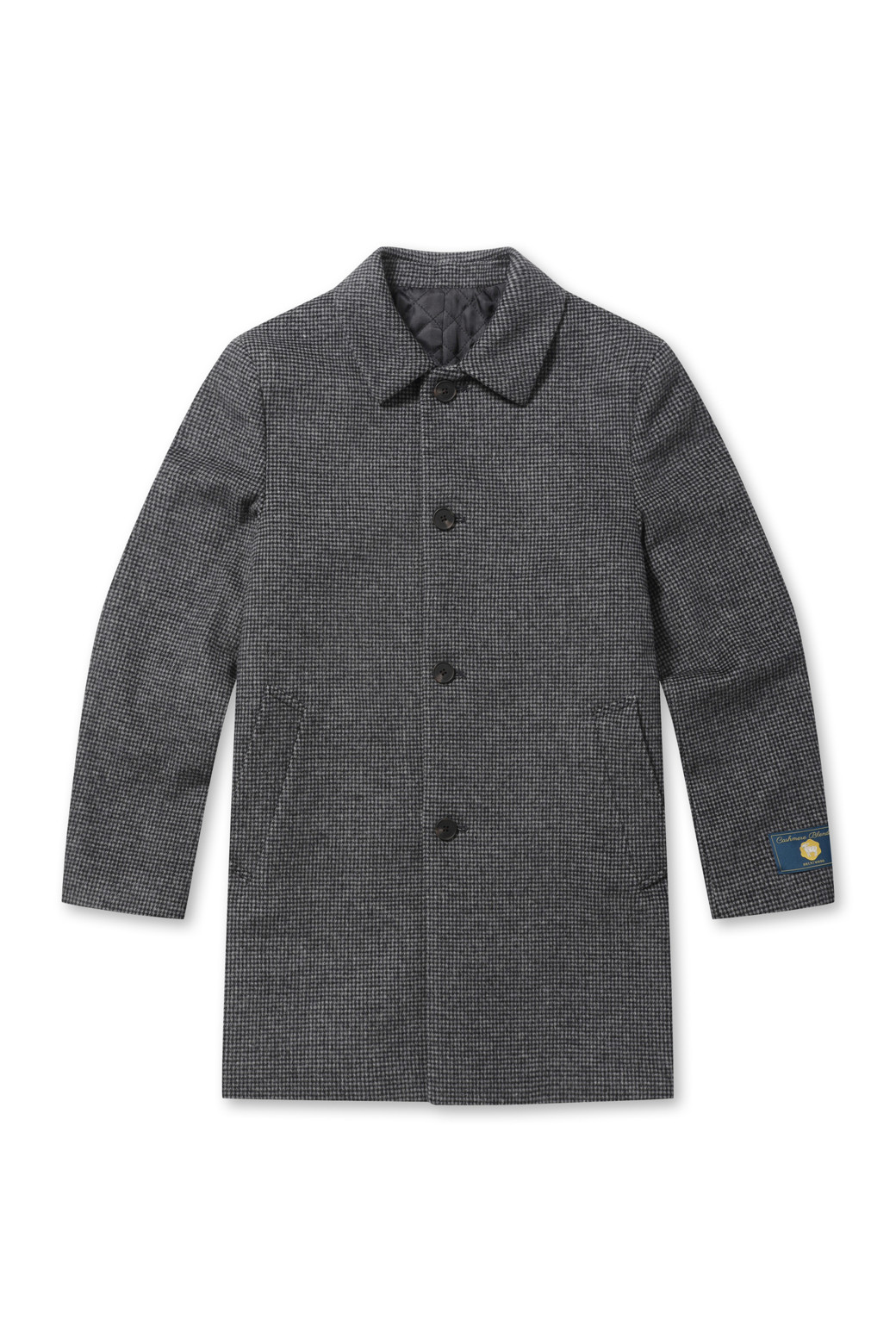 BRENTWOOD - 코트 - 울/캐시미어 블렌디드 하프 코트