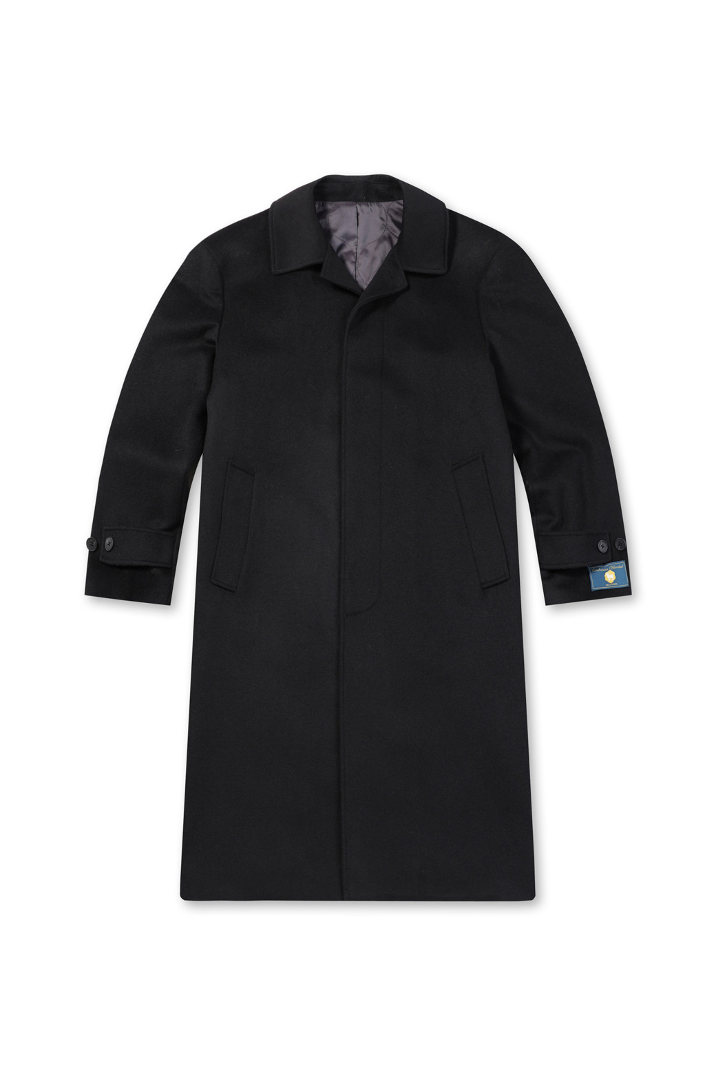 BRENTWOOD - 코트 - 울/캐시미어 블렌디드 싱글 롱 코트