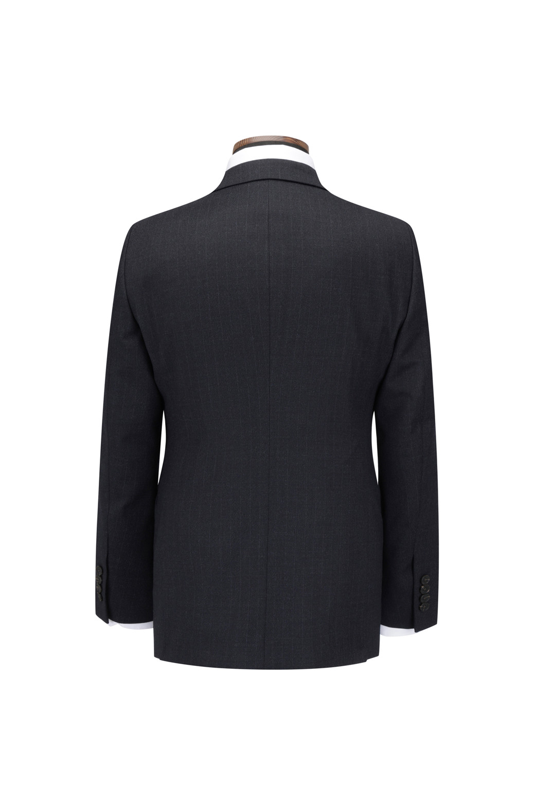 BRENTWOOD - 수트 - [액션슈트] 울블렌디드 스트라이프 슬림 슈트