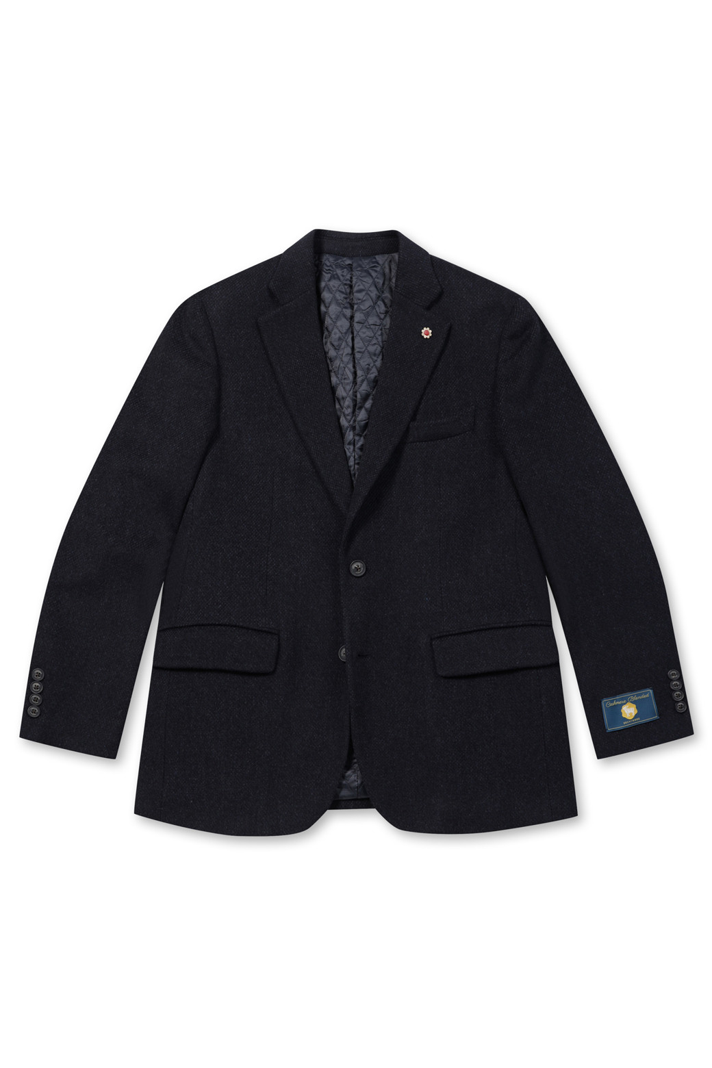 BRENTWOOD - 수트/블레이저자켓 - 울캐시미어 브러쉬드 퀼팅 자켓