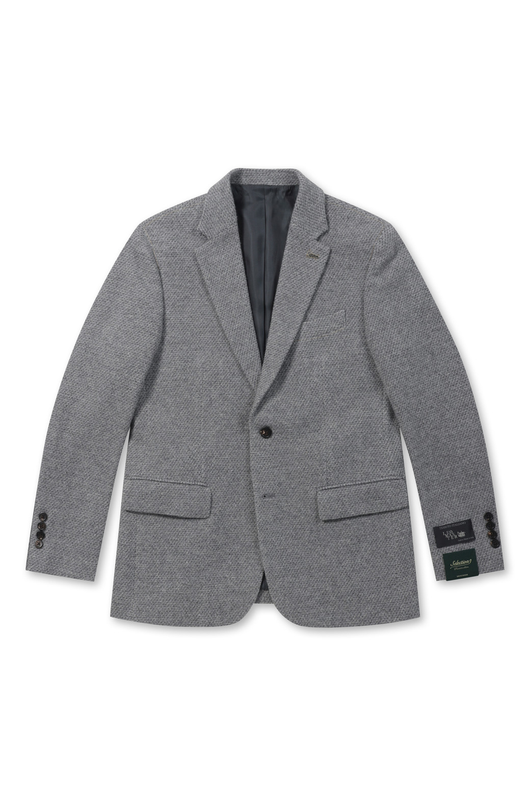 BRENTWOOD - 수트/블레이저자켓 - [셀렉션] 울블렌디드 투톤 조직 자켓