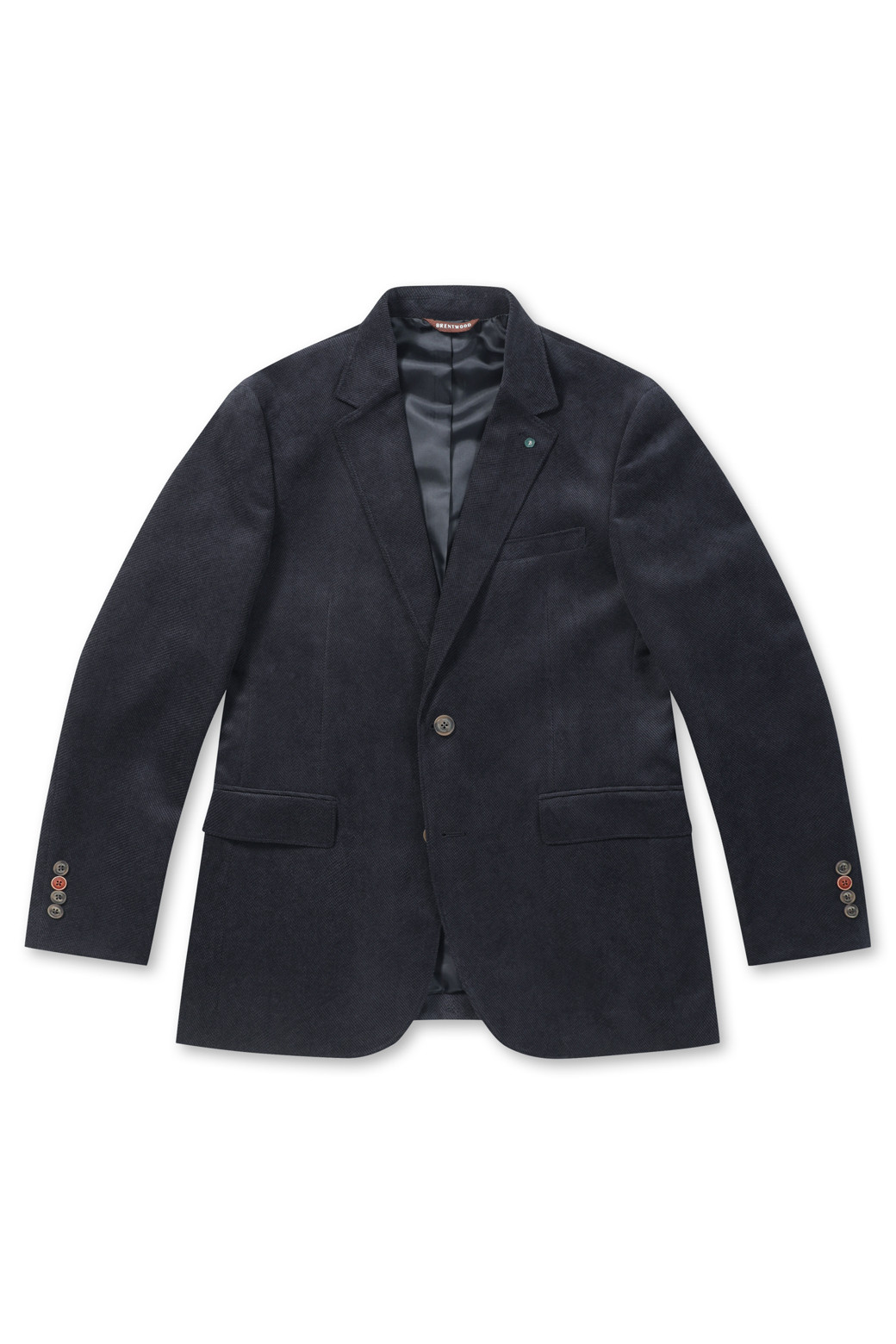 BRENTWOOD - 수트/블레이저자켓 - 미니멀 조직 솔리드 자켓