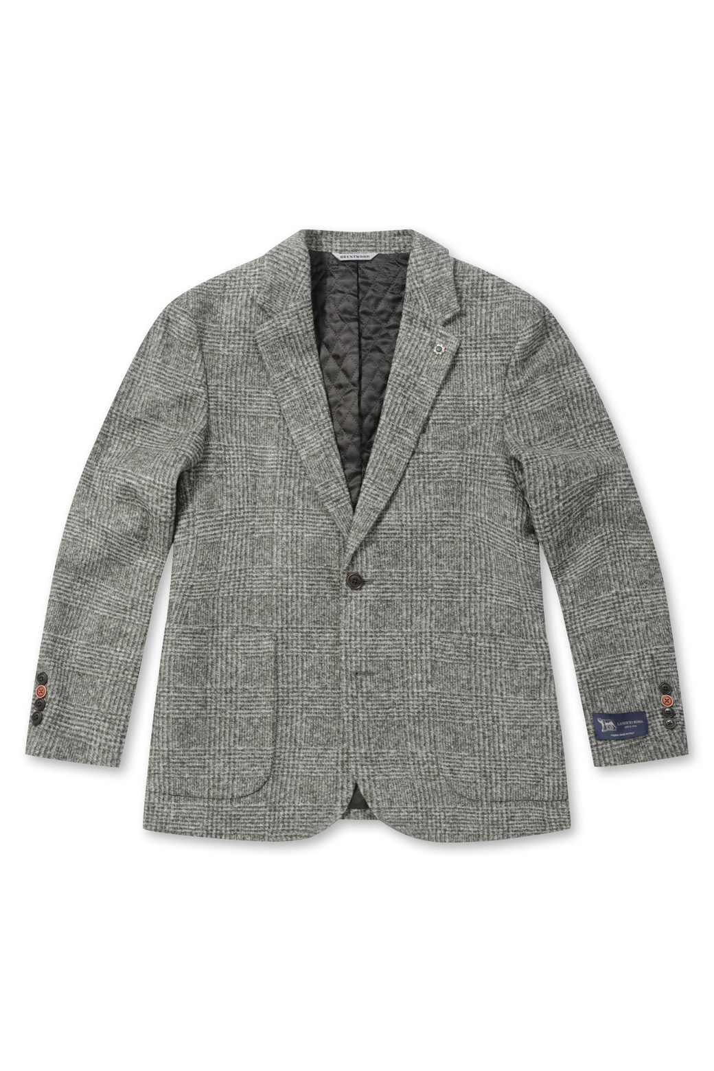 BRENTWOOD - 수트/블레이저자켓 - 울저지 글렌체크 자켓