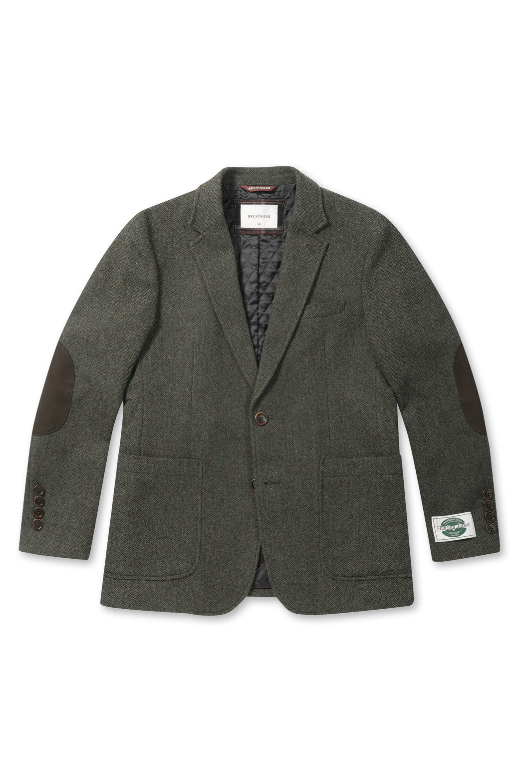 BRENTWOOD - 수트/블레이저자켓 - [헌팅자켓] 울블렌디드 헤링본 헌팅 자켓