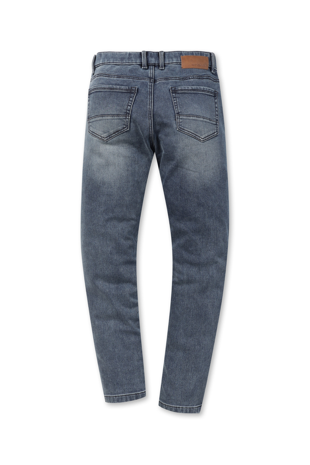 BRENTWOOD - 데님 - 릴렉스핏 기모 블루 데님