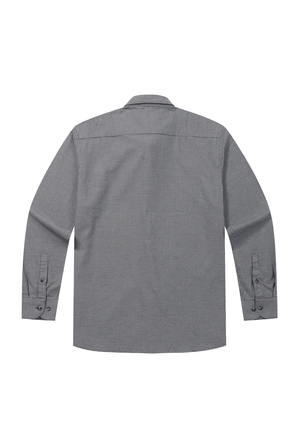 BRENTWOOD - 긴팔셔츠 - 솔리드 코튼 캐주얼셔츠