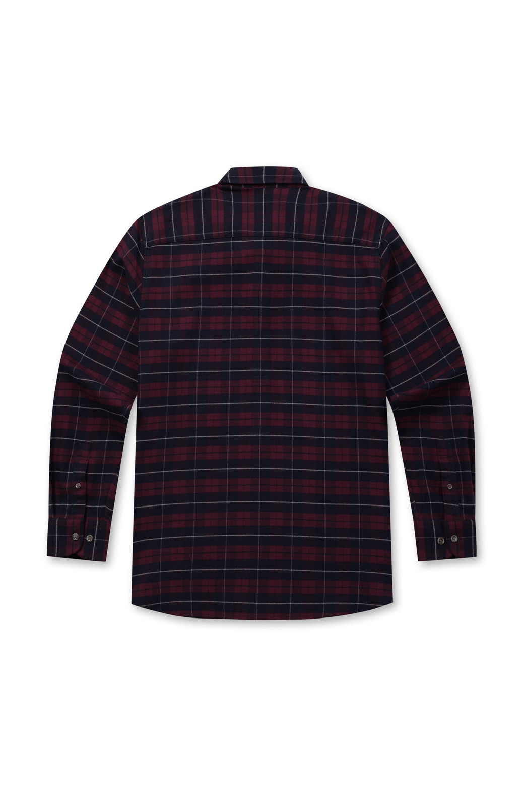 BRENTWOOD - 긴팔셔츠 - 레드 멀티체크 캐주얼셔츠