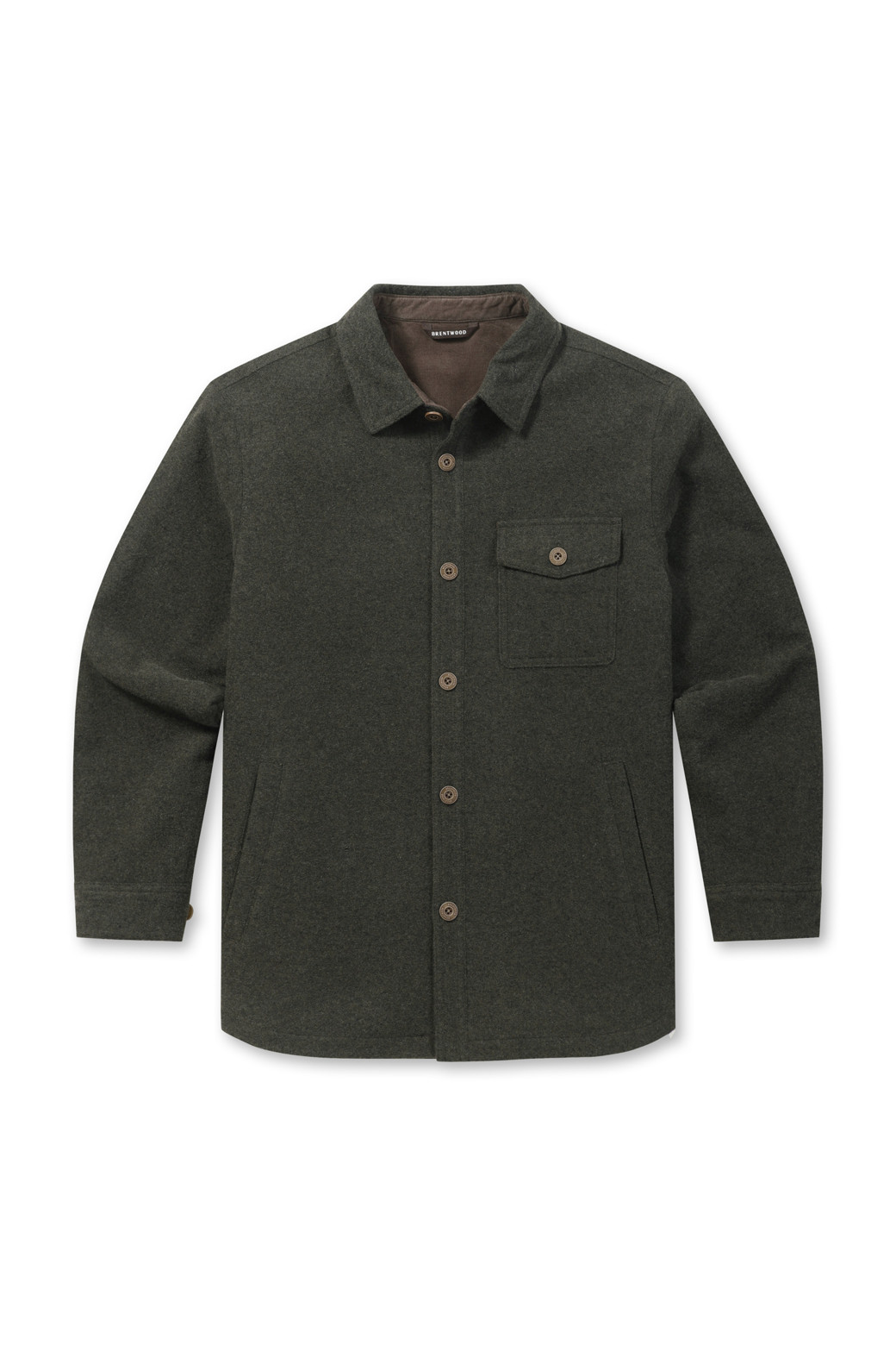 BRENTWOOD - 긴팔셔츠 - 퀼팅 셔켓