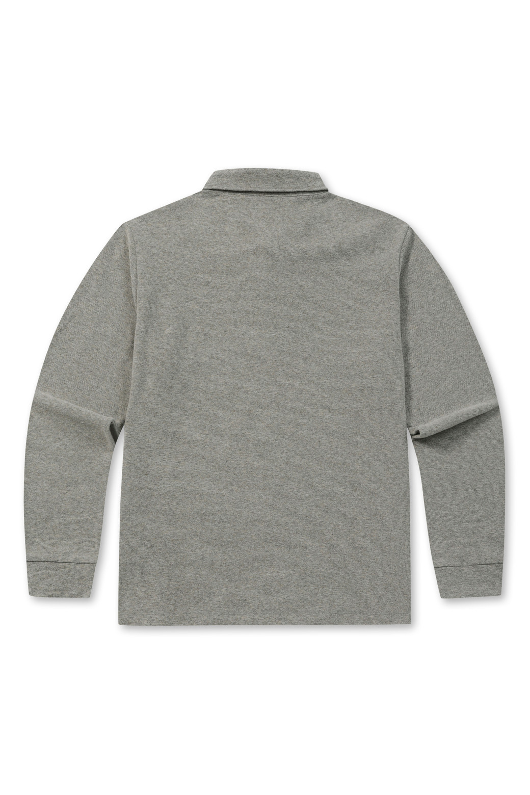 BRENTWOOD - 긴팔티셔츠 - 기모 솔리드 폴로넥 티셔츠