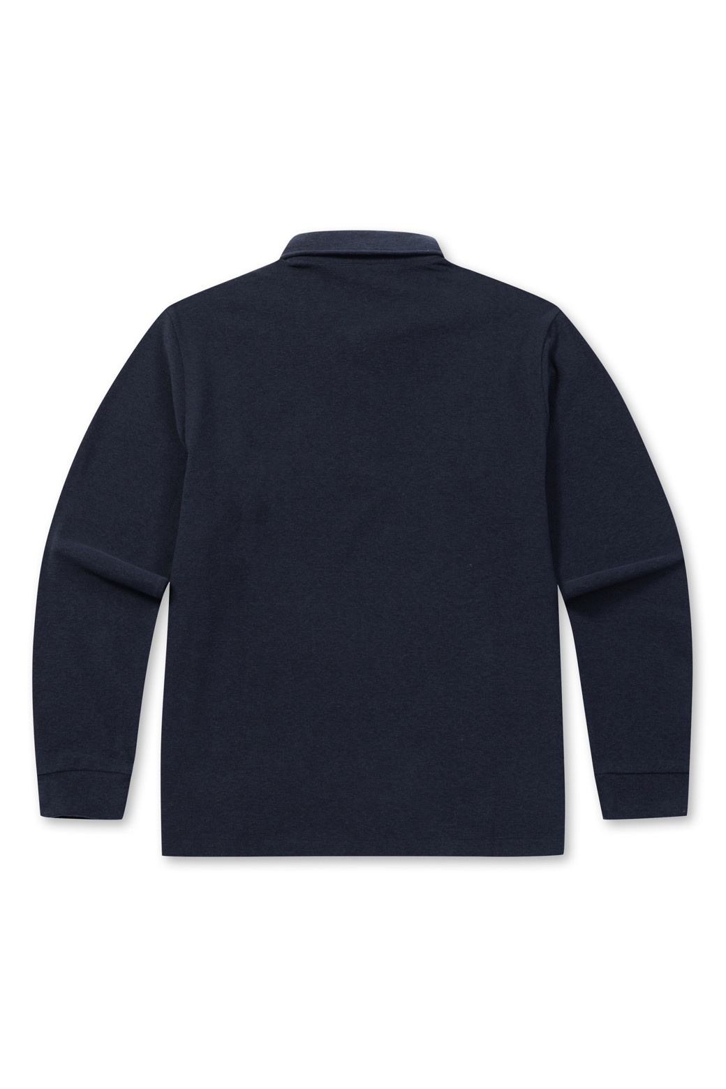 BRENTWOOD - 긴팔티셔츠 - 기모 솔리드 폴로넥 티셔츠