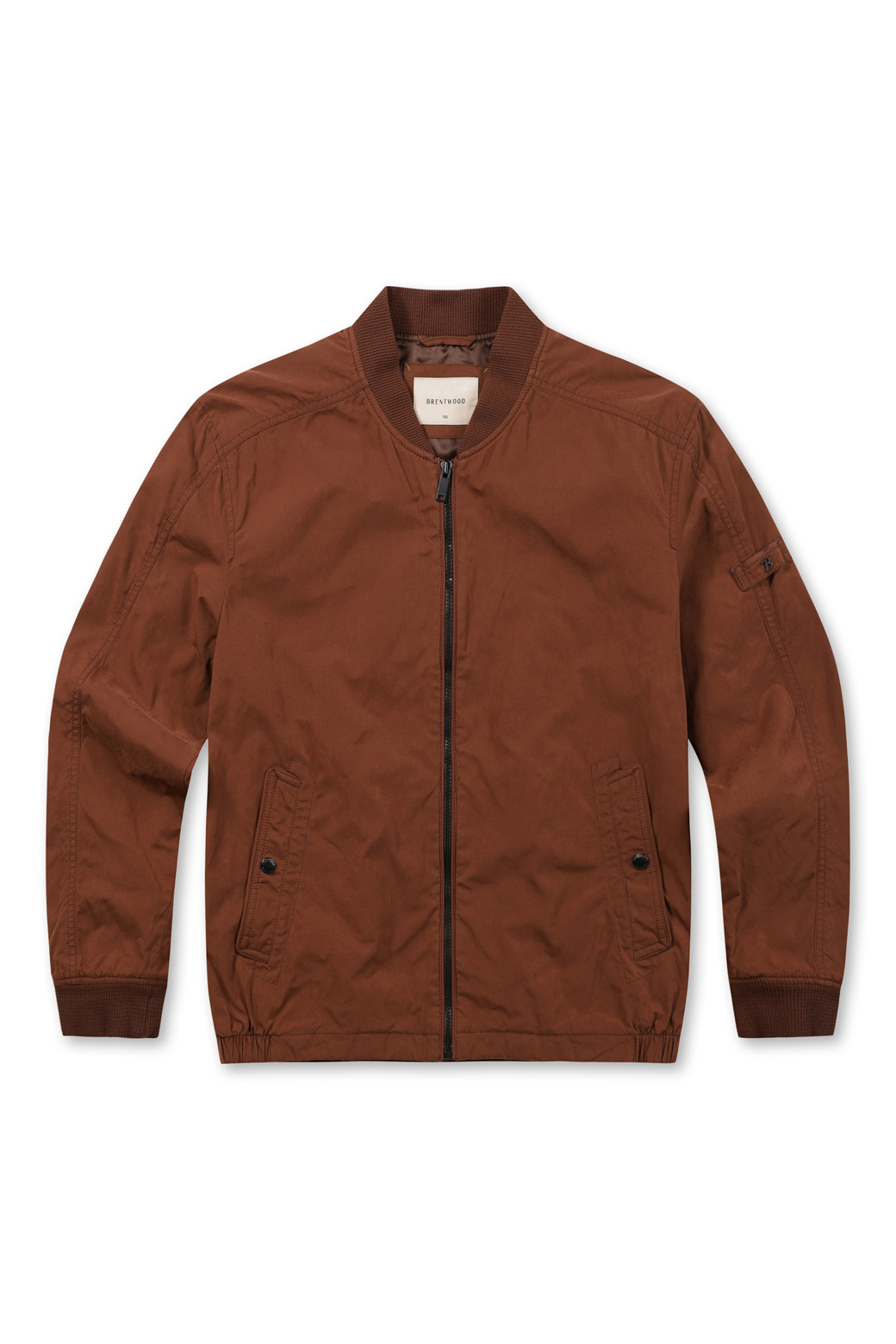 BRENTWOOD - 블루종/점퍼 - 가먼트워싱 보머 점퍼