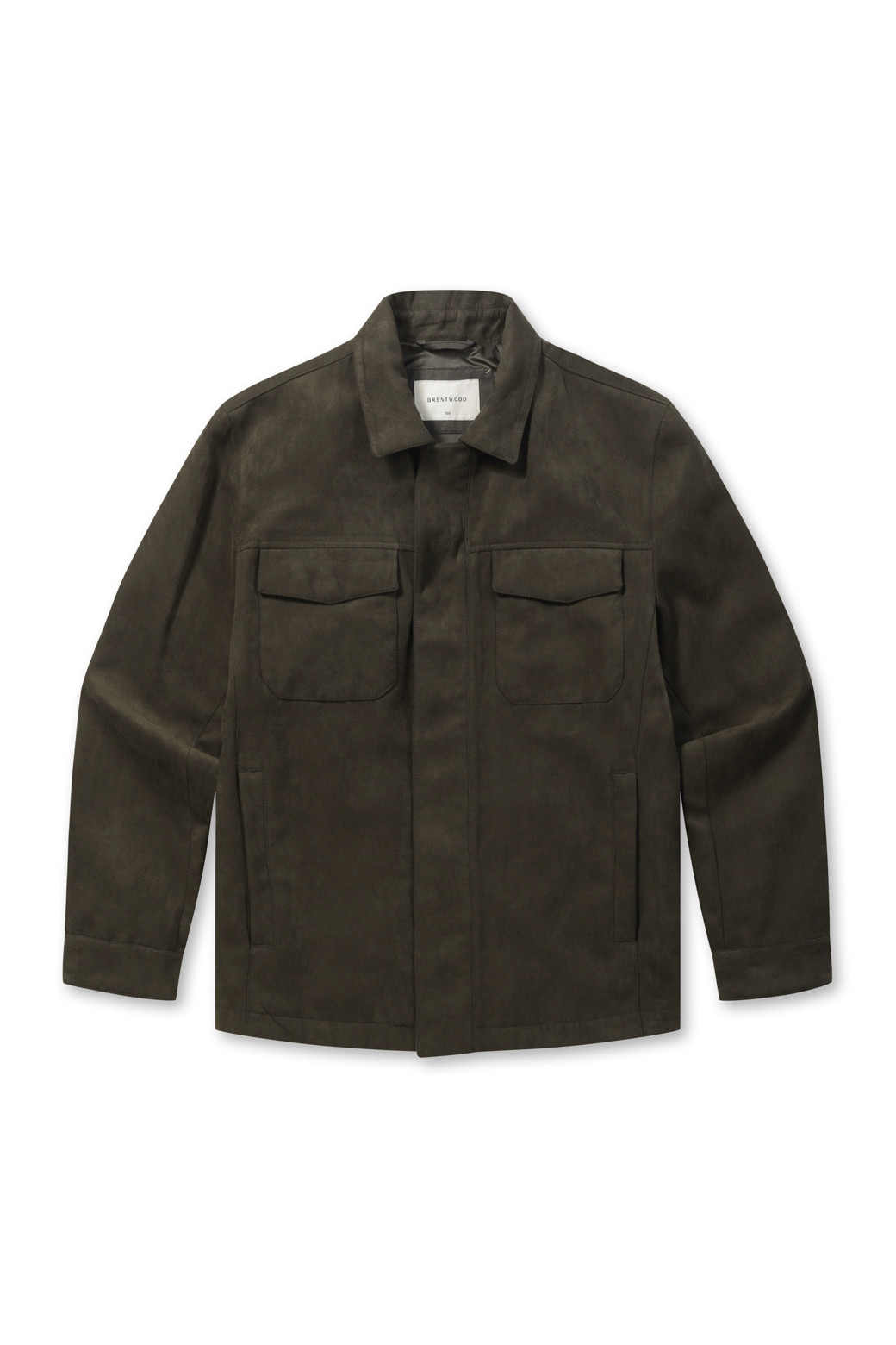 BRENTWOOD - 블루종/점퍼 - 스웨이드 트러커