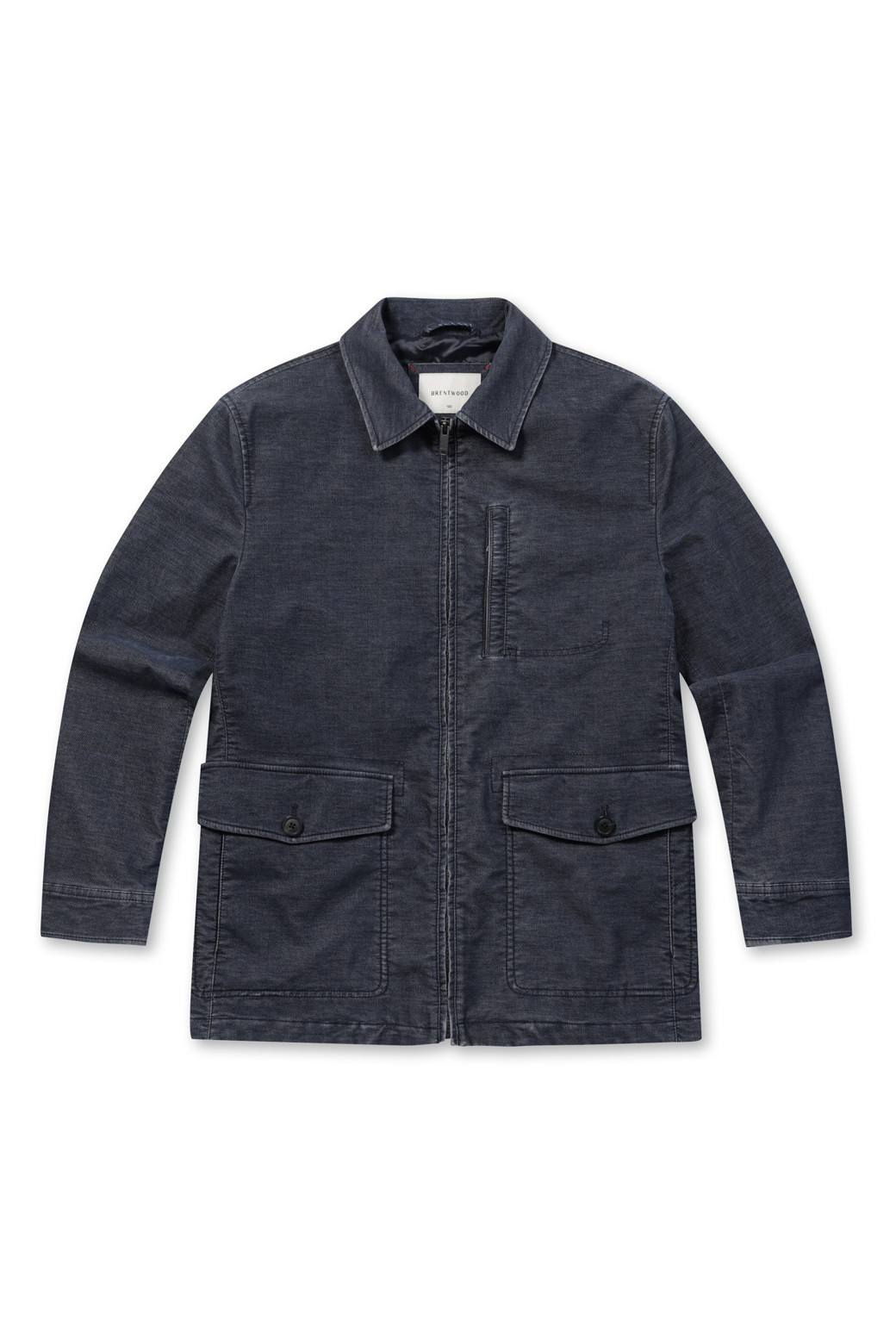 BRENTWOOD - 블루종/점퍼 - [코지] 몰스킨 워싱 자파리