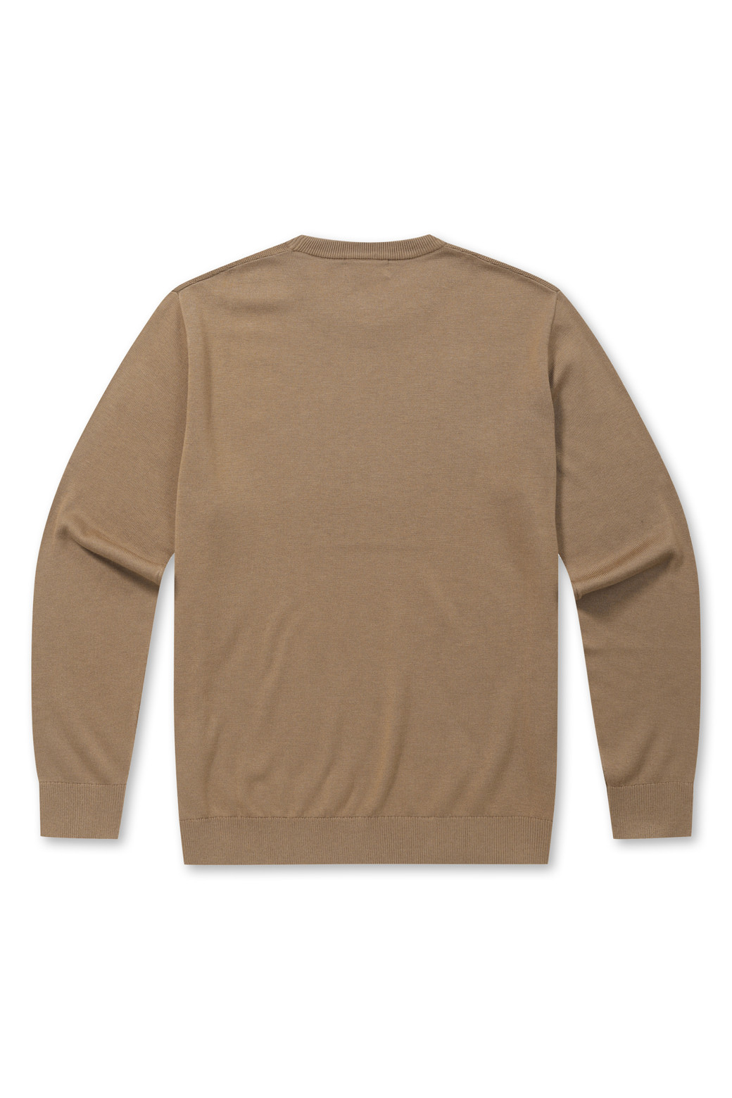 BRENTWOOD - 스웨터 - [에센셜스] 솔리드 워셔블 라운드넥 스웨터