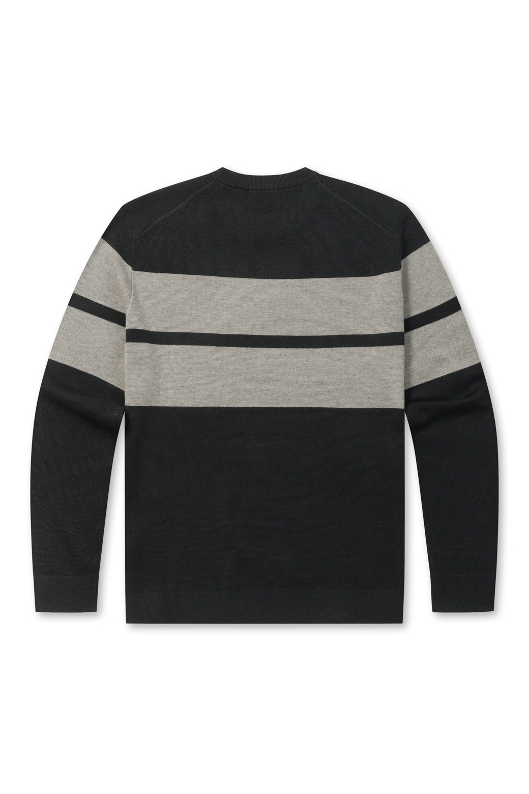 BRENTWOOD - 스웨터 - 빅블록 워셔블 라운드넥 스웨터