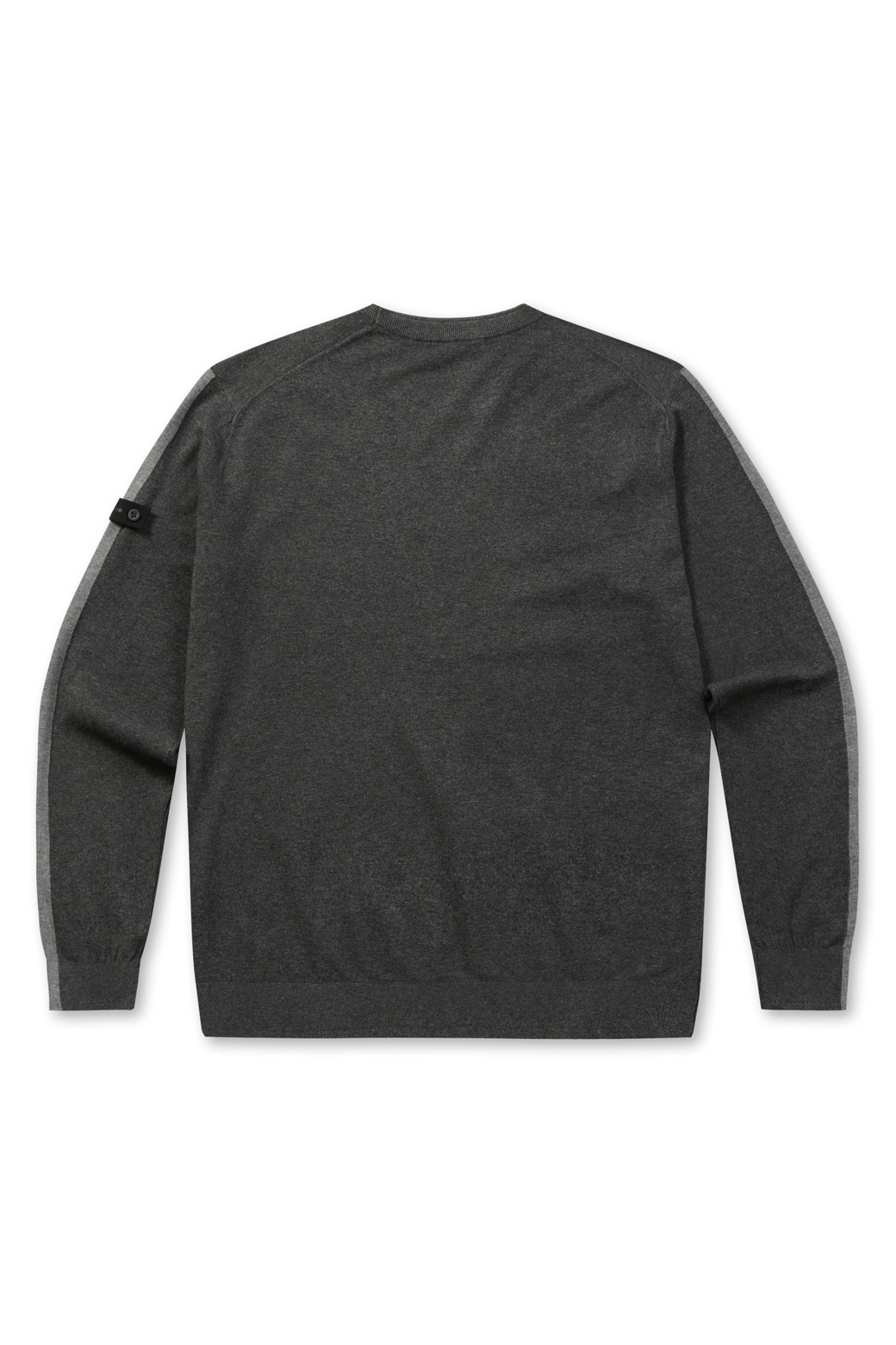 BRENTWOOD - 스웨터 - [라이프 퍼포먼스] 소매배색 워셔블 라운드넥 스웨터