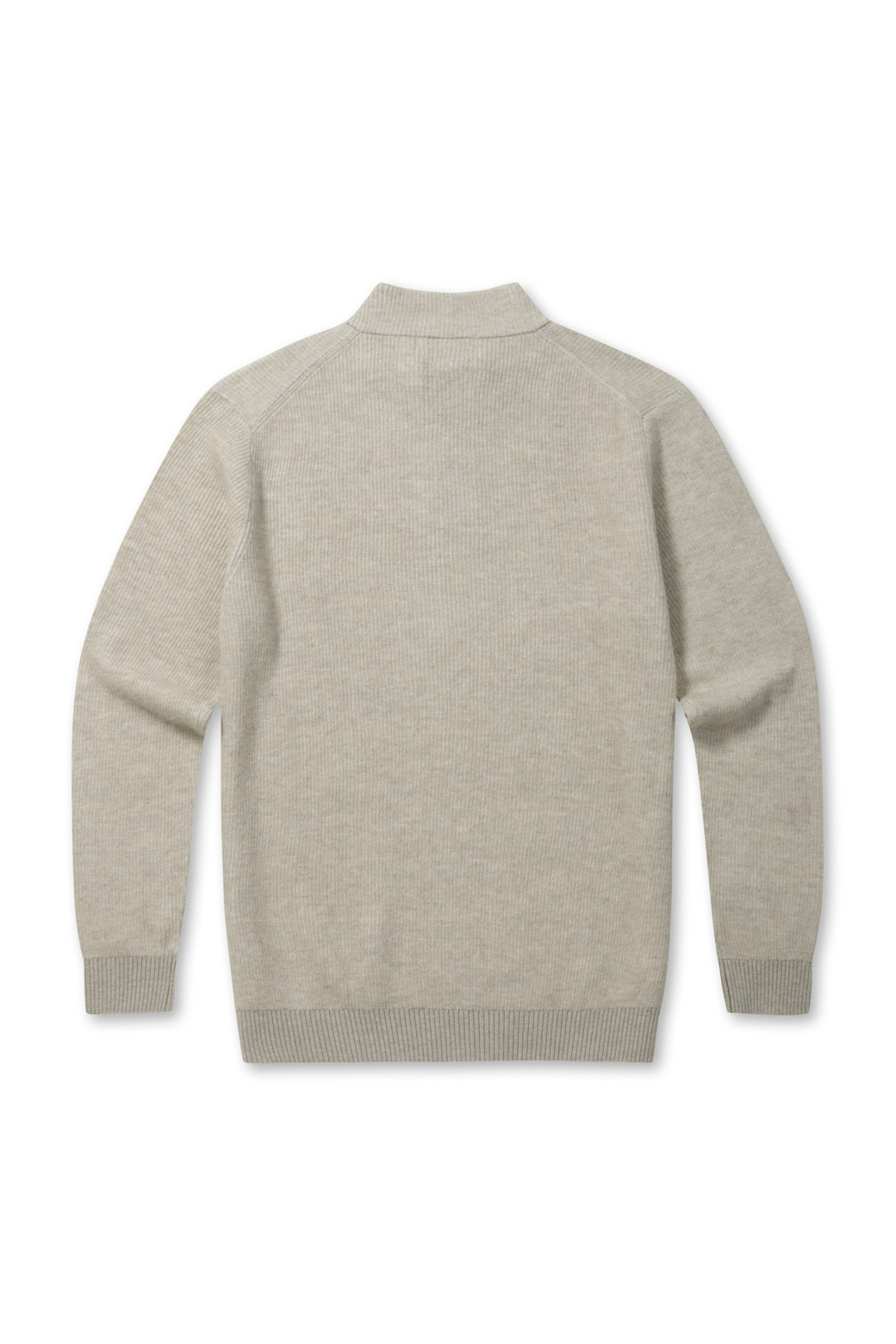 BRENTWOOD - 스웨터 - 웨일 조직 이중우수 하프집업 스웨터